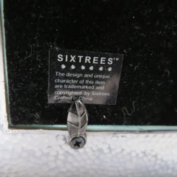 MANY HATS Heavy Metal Sixtrees Enamel on Pewter Picture Frame Woman - Picture 7 of 14